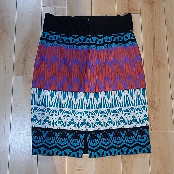 Anthropologie Plenty by Tracy Reese women's size 10 colorful skirt - Picture 4 of 6
